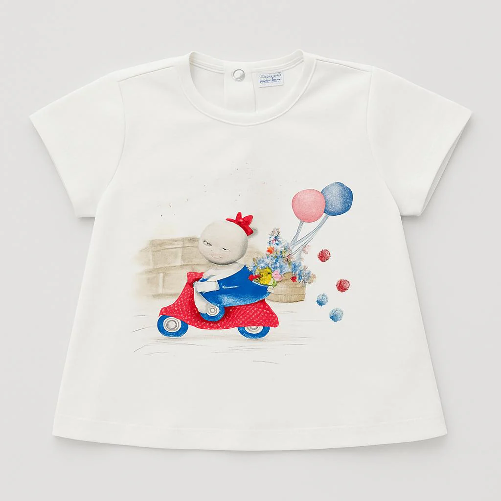 Maglietta maniche corte - Bambina - 72 - 77 | 9 mesi