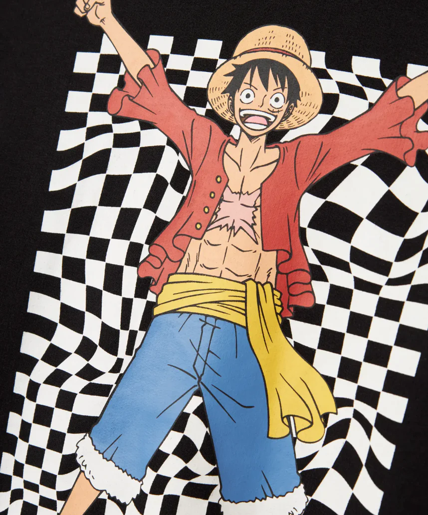 One Piece Monkey D. Luffy Straw Hat Crew Felpe maniche lunghe - Image 4
