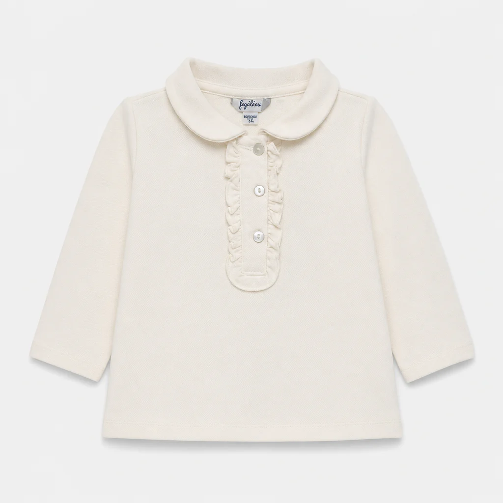 Polo maniche lunghe - Bambina - 72 - 77 | 9 mesi